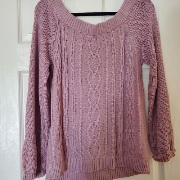 Off the Soulder Sweater - Picture 2 of 4